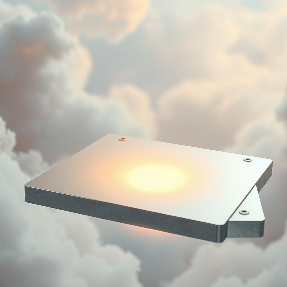 Dream : Sheet metal plate in a dream