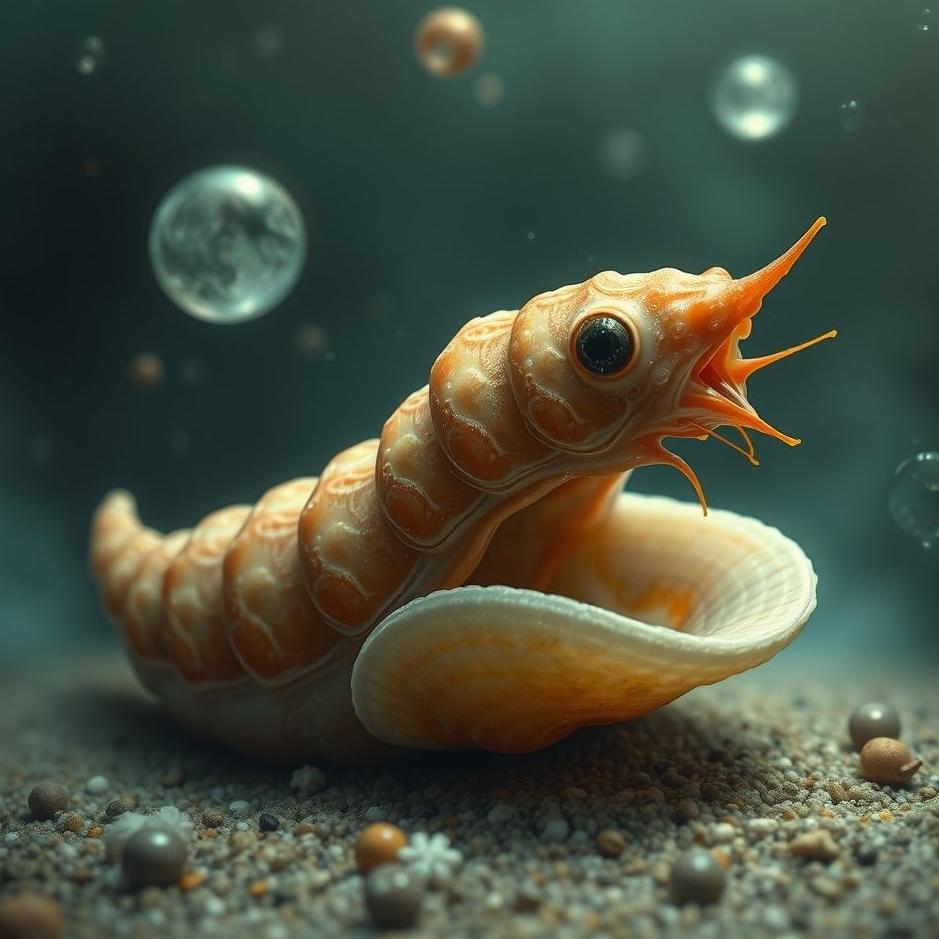 Dream : Shelled leech in a dream