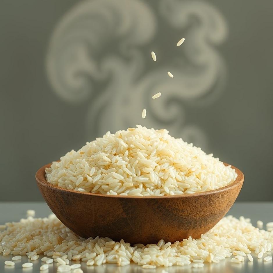 Dream : Shelled rice in a dream