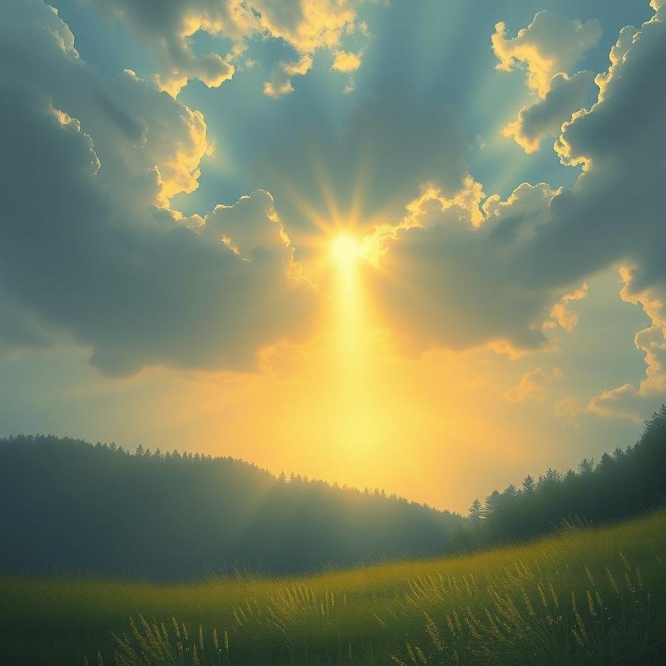 Dream : Shining light in a dream