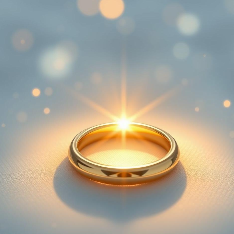 Dream : Shining ring in a dream