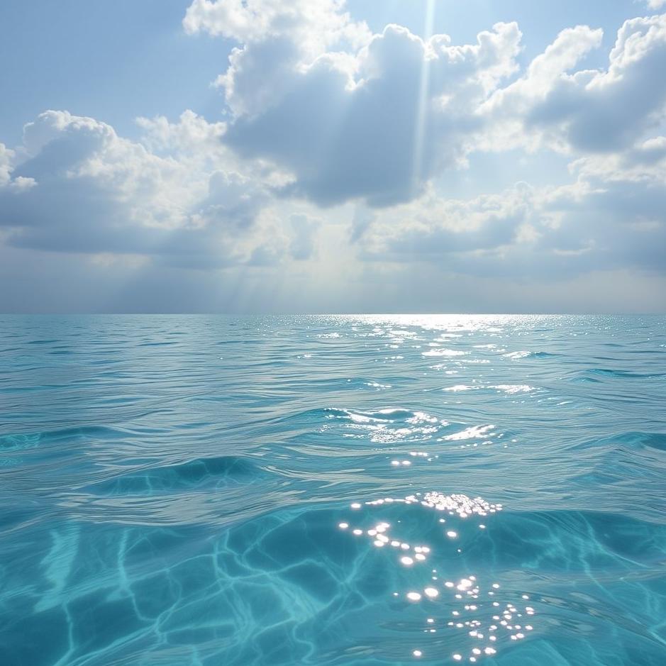 Dream : Shining water in a dream