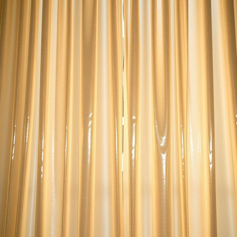 Dream : Shiny curtain in a dream