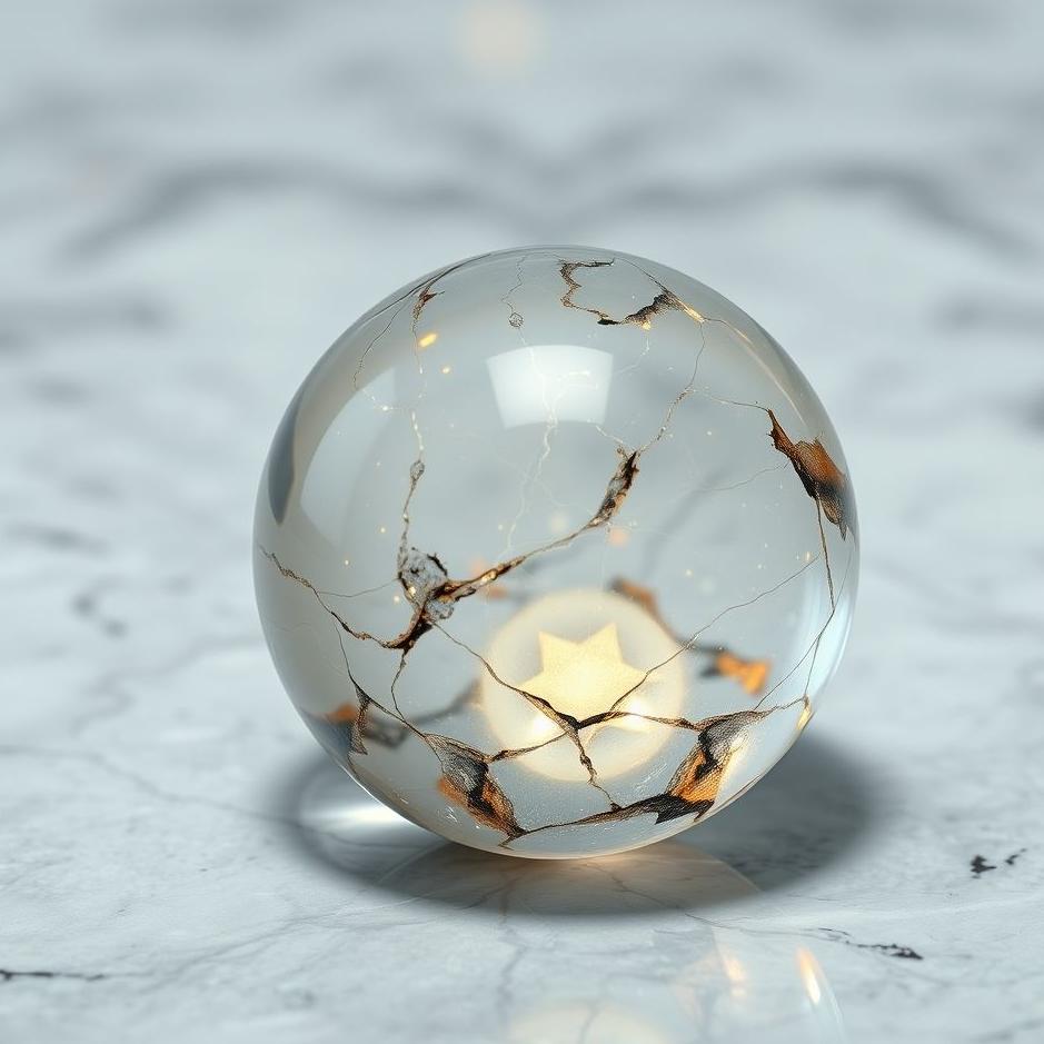 Dream : Shiny marble in a dream