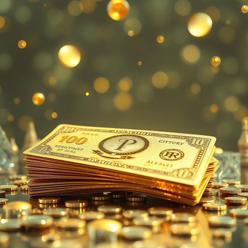 Dream : Shiny money in a dream