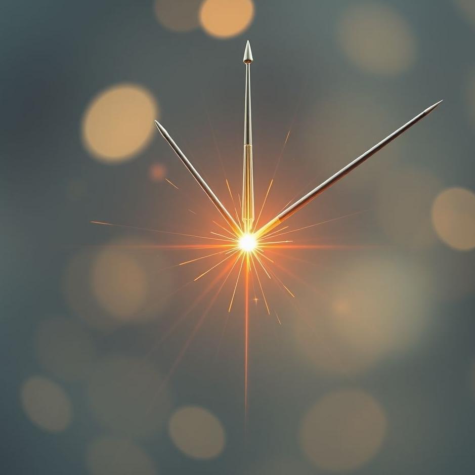 Dream : Shiny needle in a dream