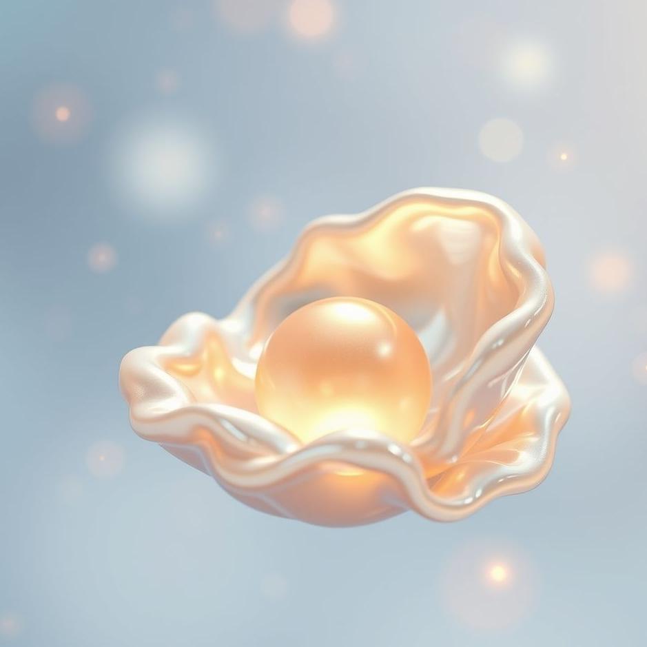 Dream : Shiny pearl in a dream
