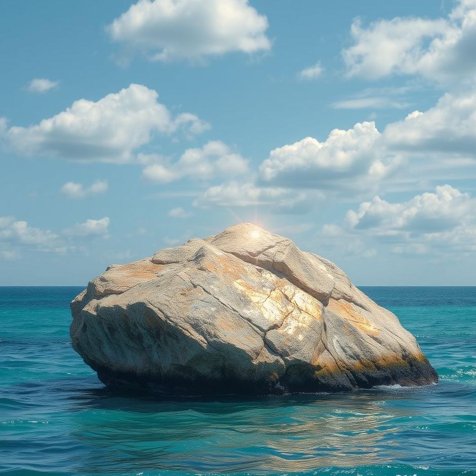 Dream : Shiny rock in a dream