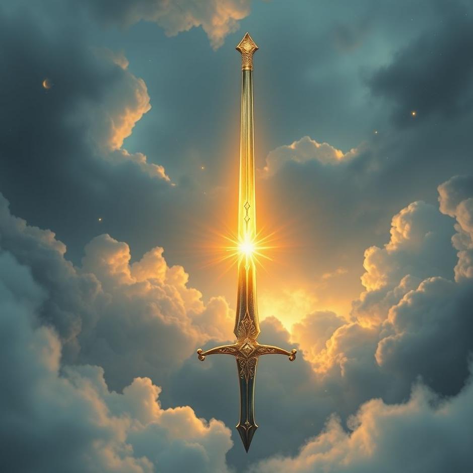 Dream : Shiny sword in a dream