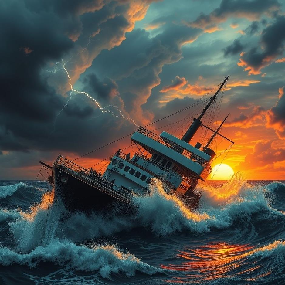 Dream Dictionary : Ship about sinking 