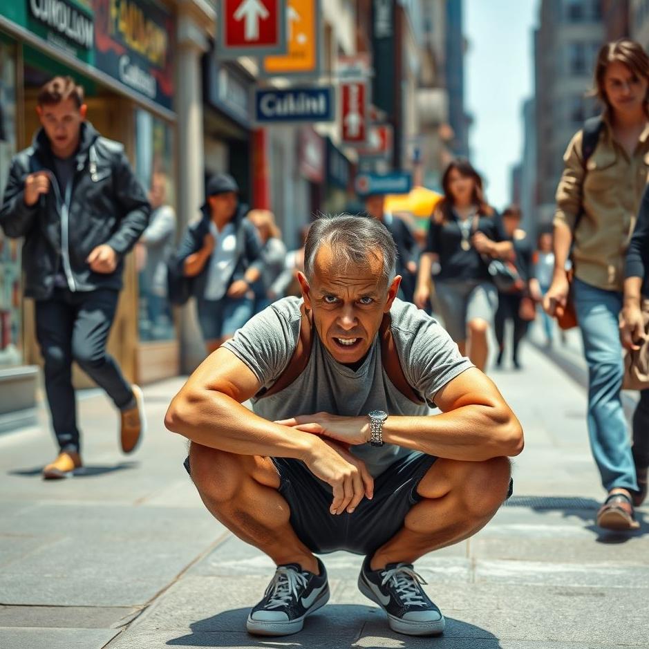 Dream : Shitting on the street