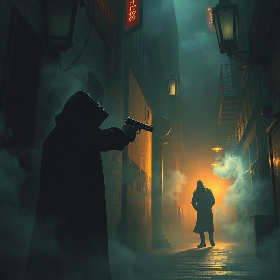 Dream : Shooting a thief with a gun in a dream