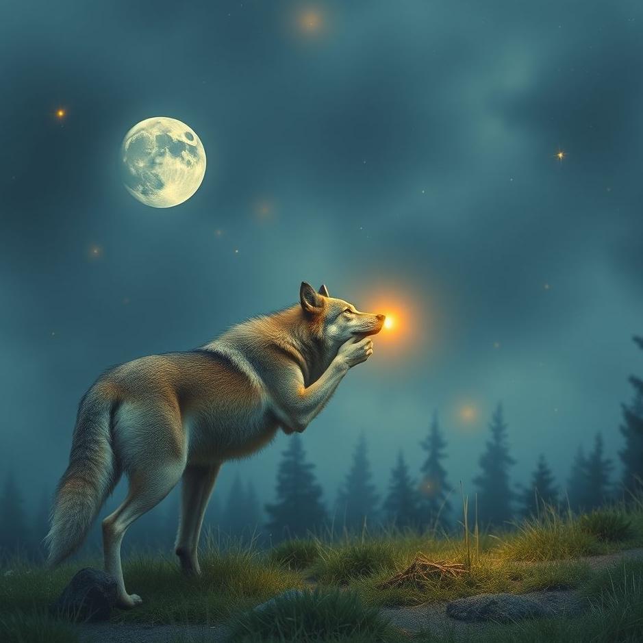 Dream : Shooting a wolf in a dream