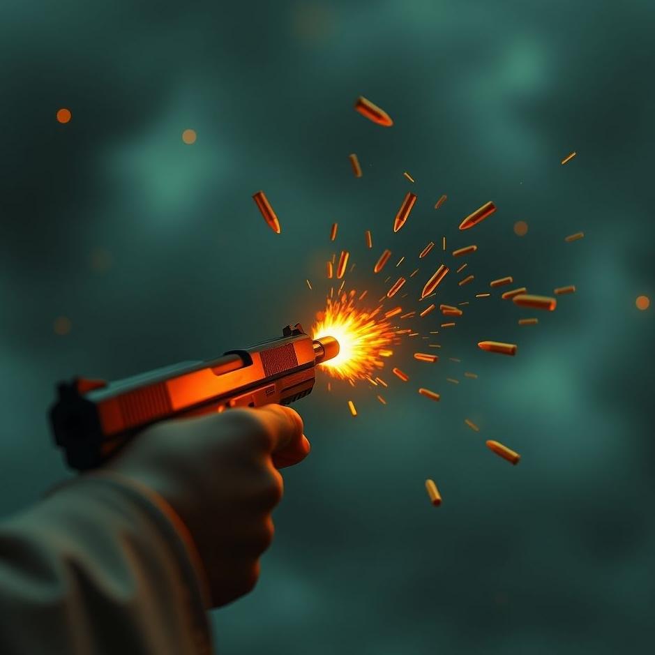 Dream : Shooting bullets with a gun in a dream