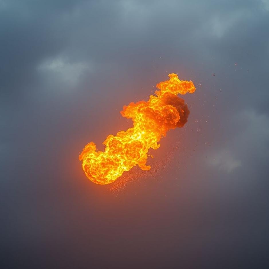 Dream : Shooting fire into the air in a dream