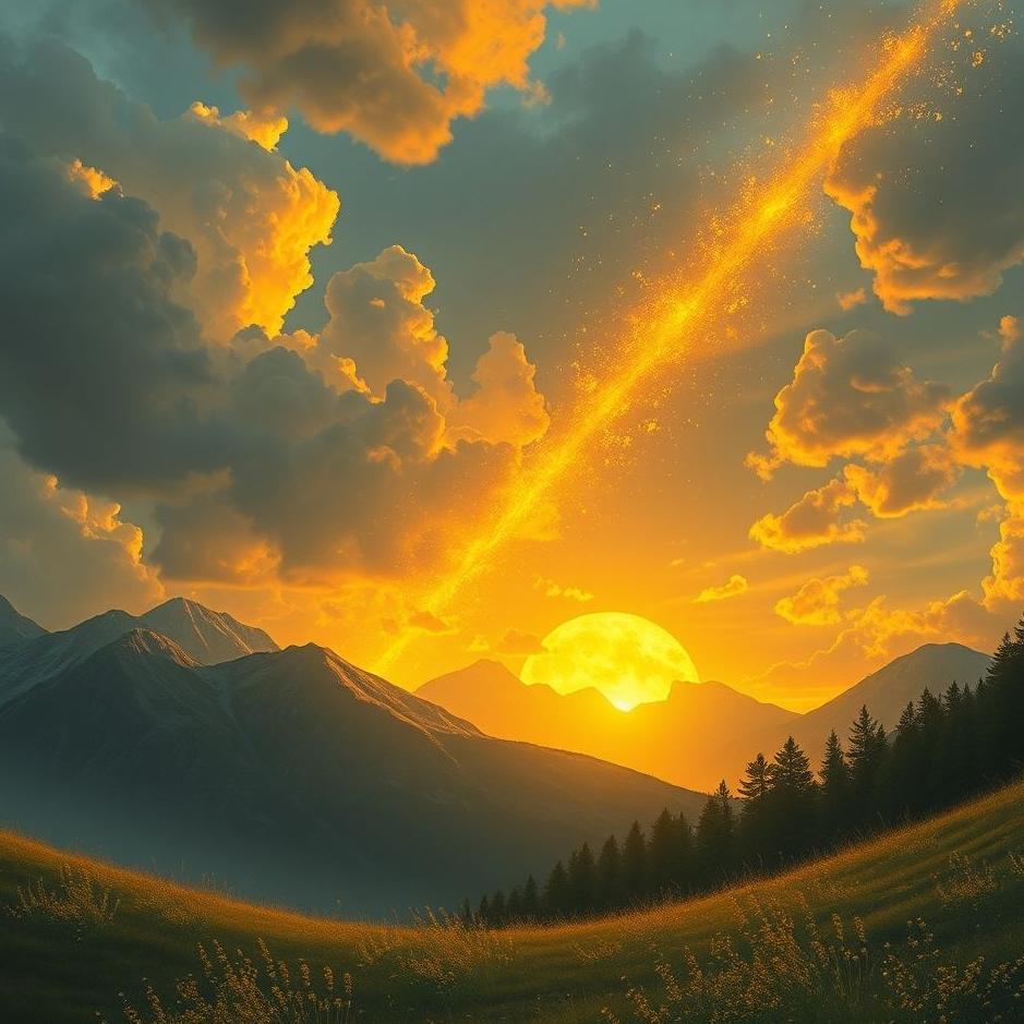 Dream : Shooting gold in the dream