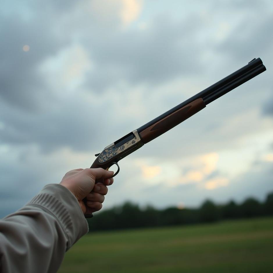 Dream : Shooting into the air with a shotgun in a dream