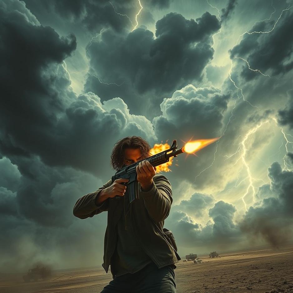 Dream : Shooting with a machine gun in a dream