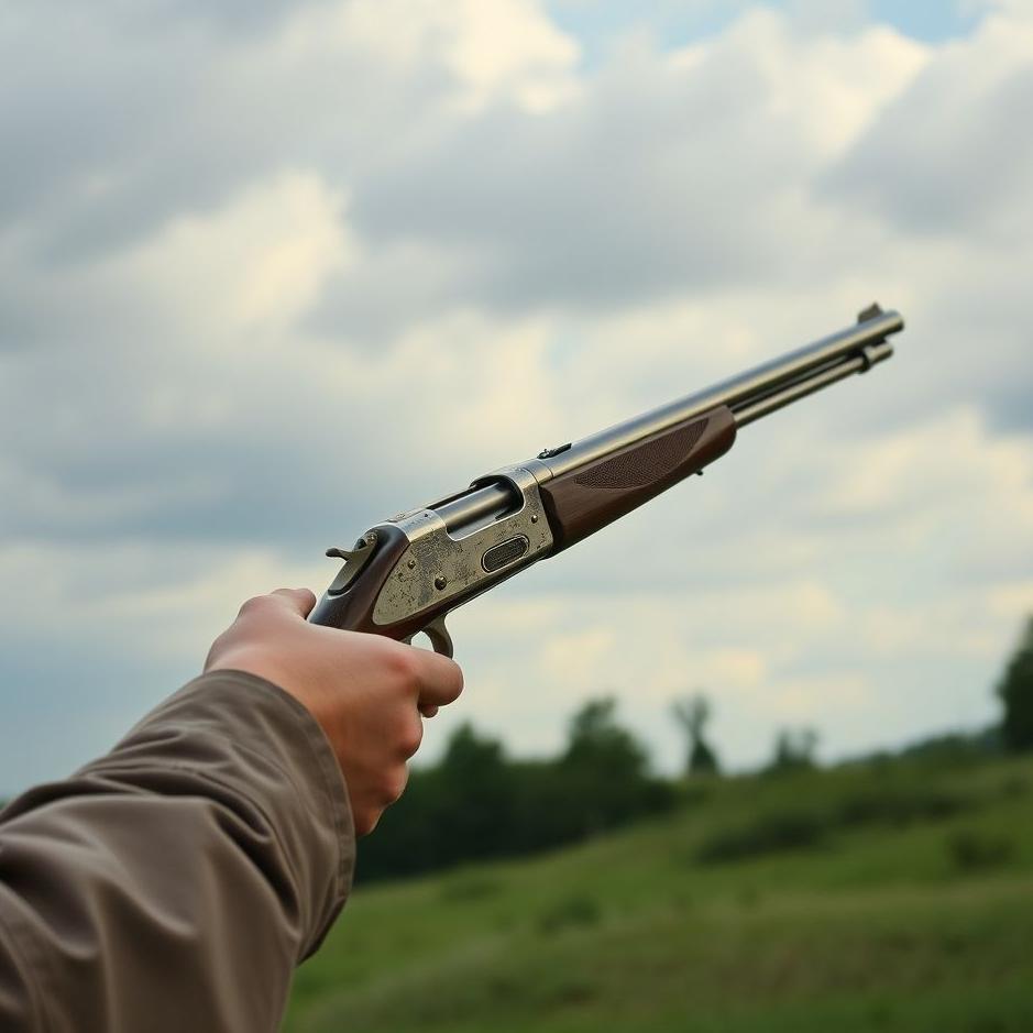 Dream : Shooting with a pump-action gun in a dream