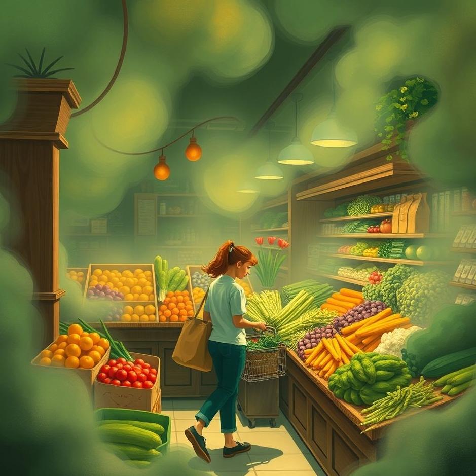 Dream : Shopping at a greengrocer in a dream