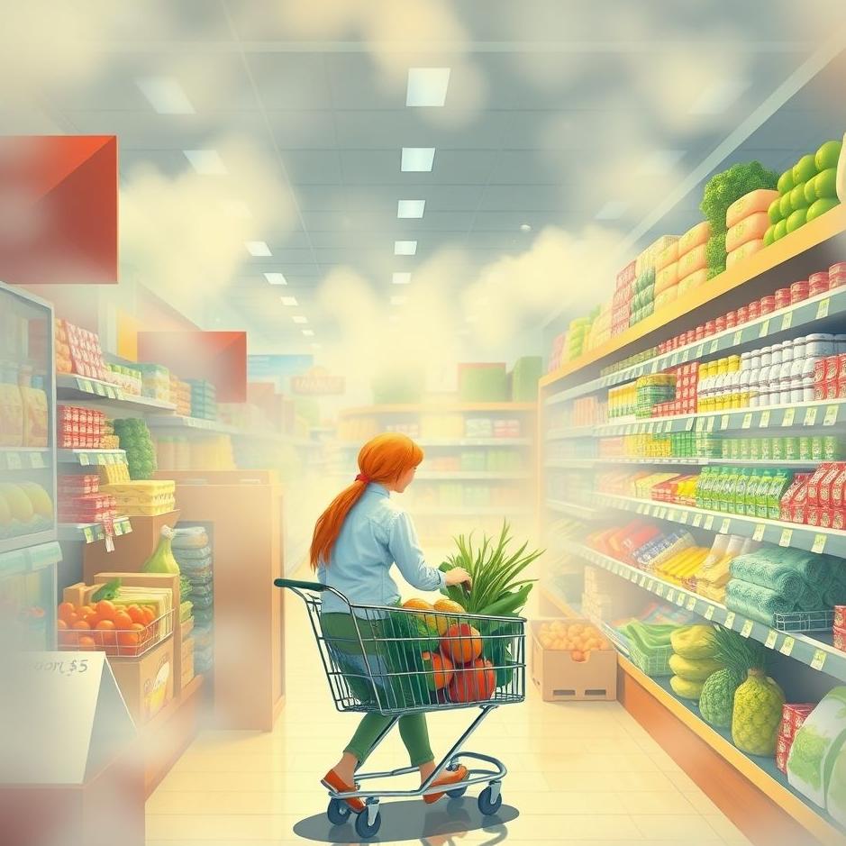 Dream : Shopping for groceries in a dream