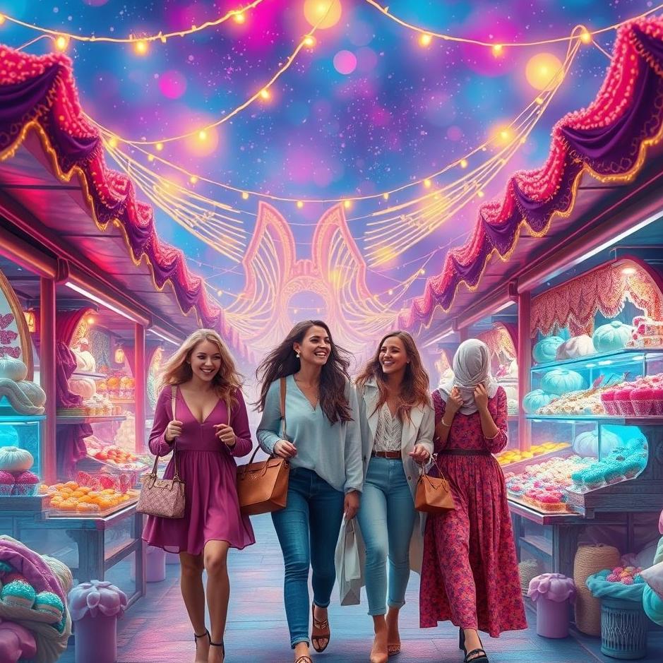 Dream : Shopping with friends in the dream