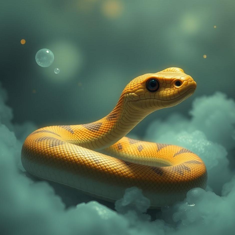 Dream : Short and thick snake in a dream