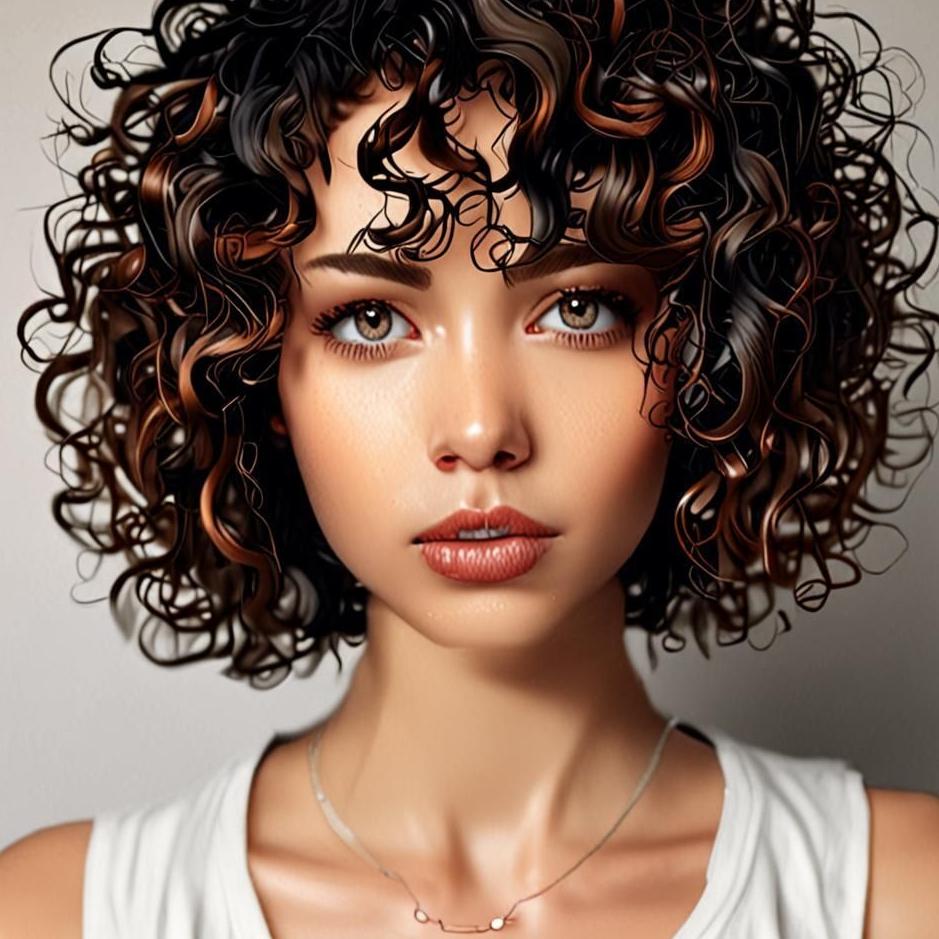 Dream : Short curly hair in a dream