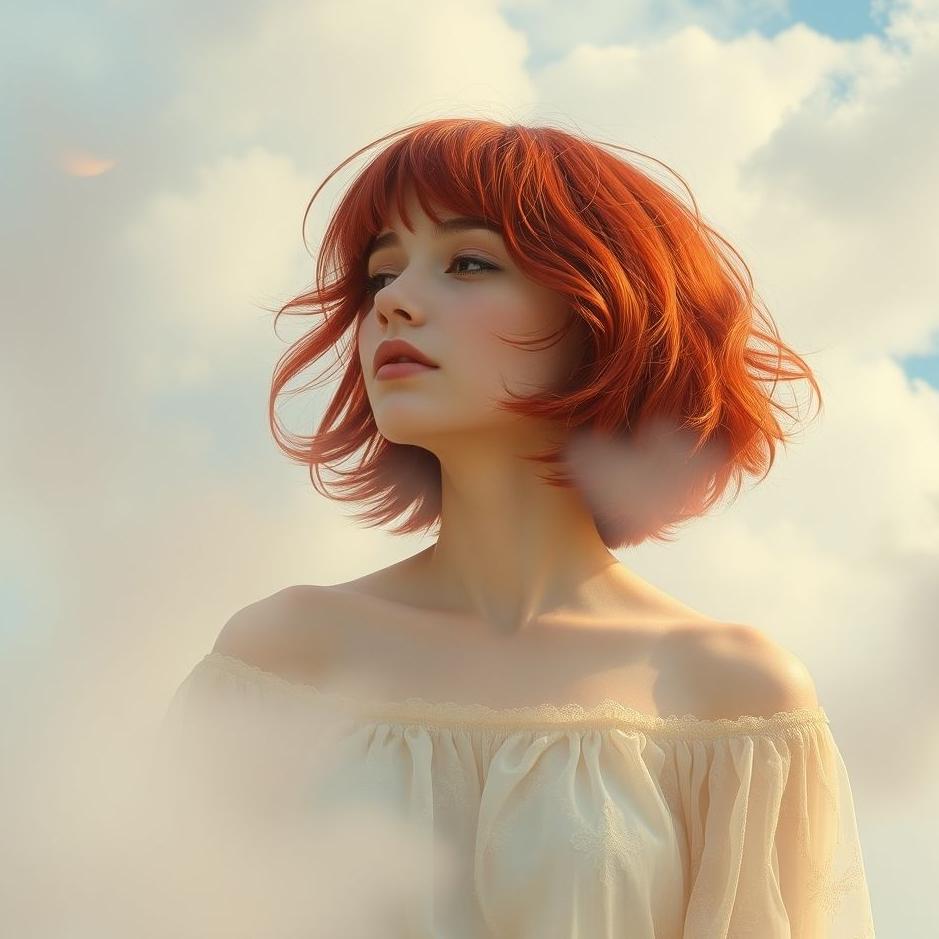 Dream : Short red hair in a dream