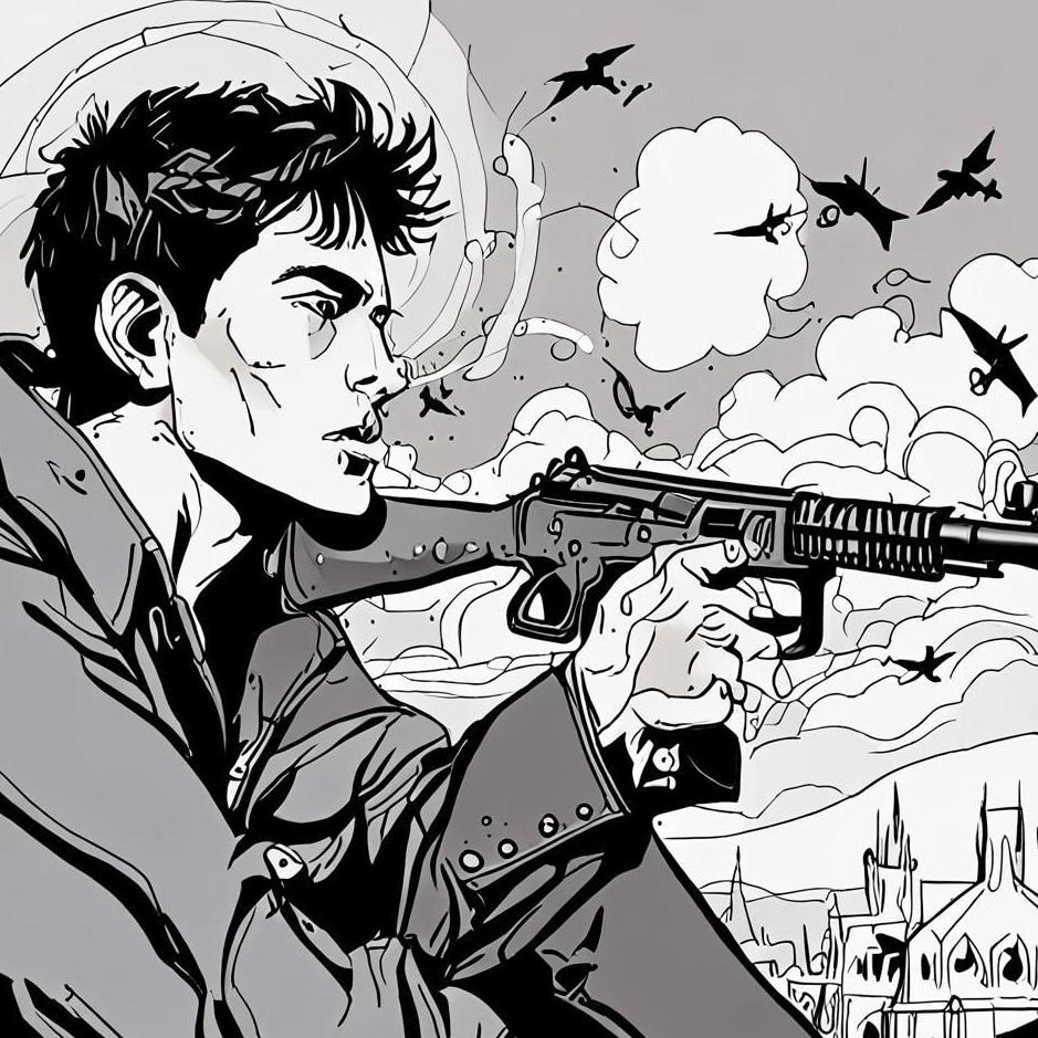 Dream : Shot by your enemy with a gun in your dream