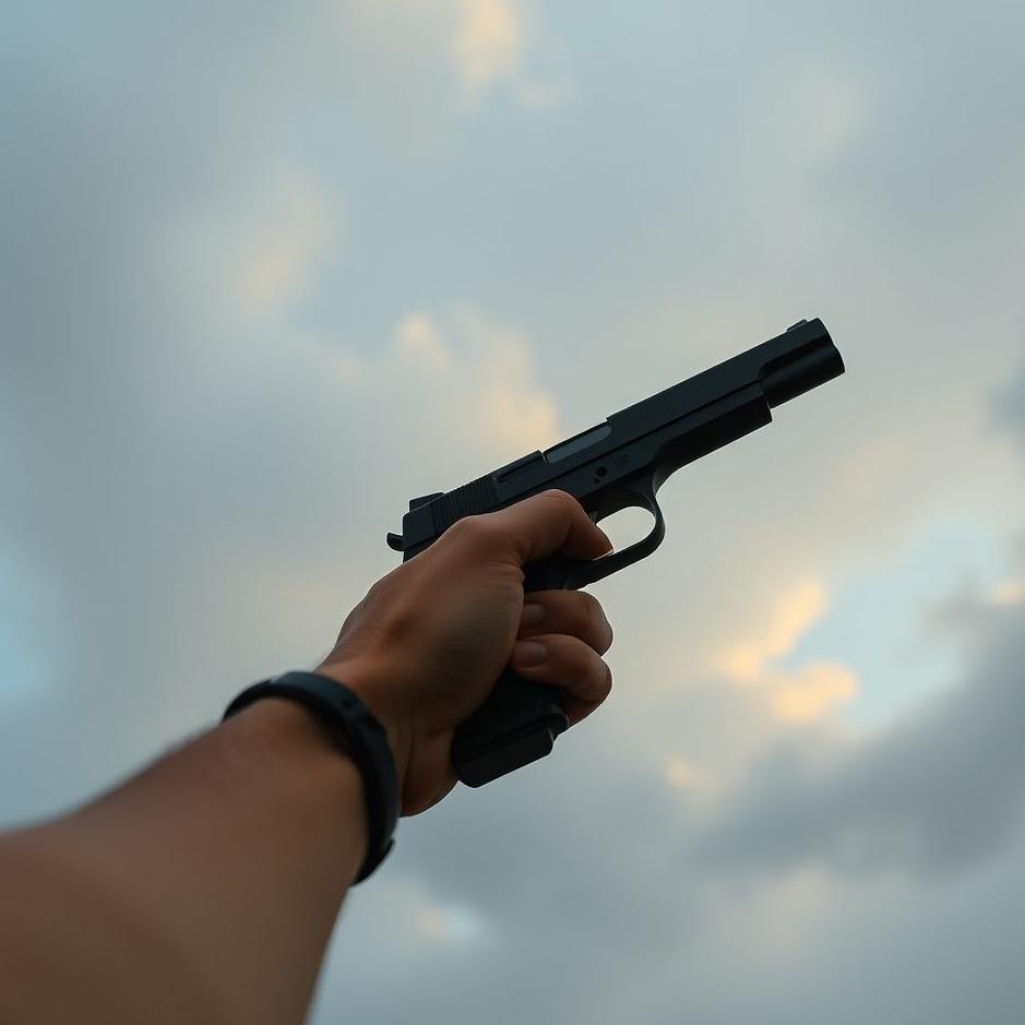 Dream : Shot in the left hand with a gun in a dream