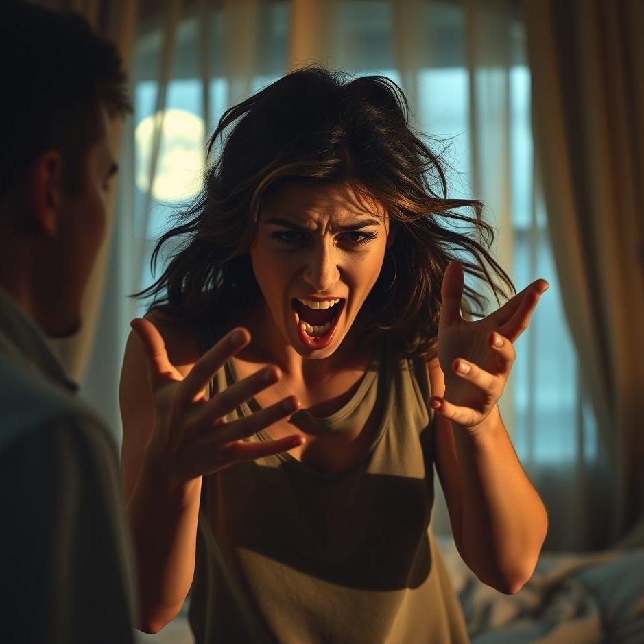 Dream : Shouting at the fiancee in a dream