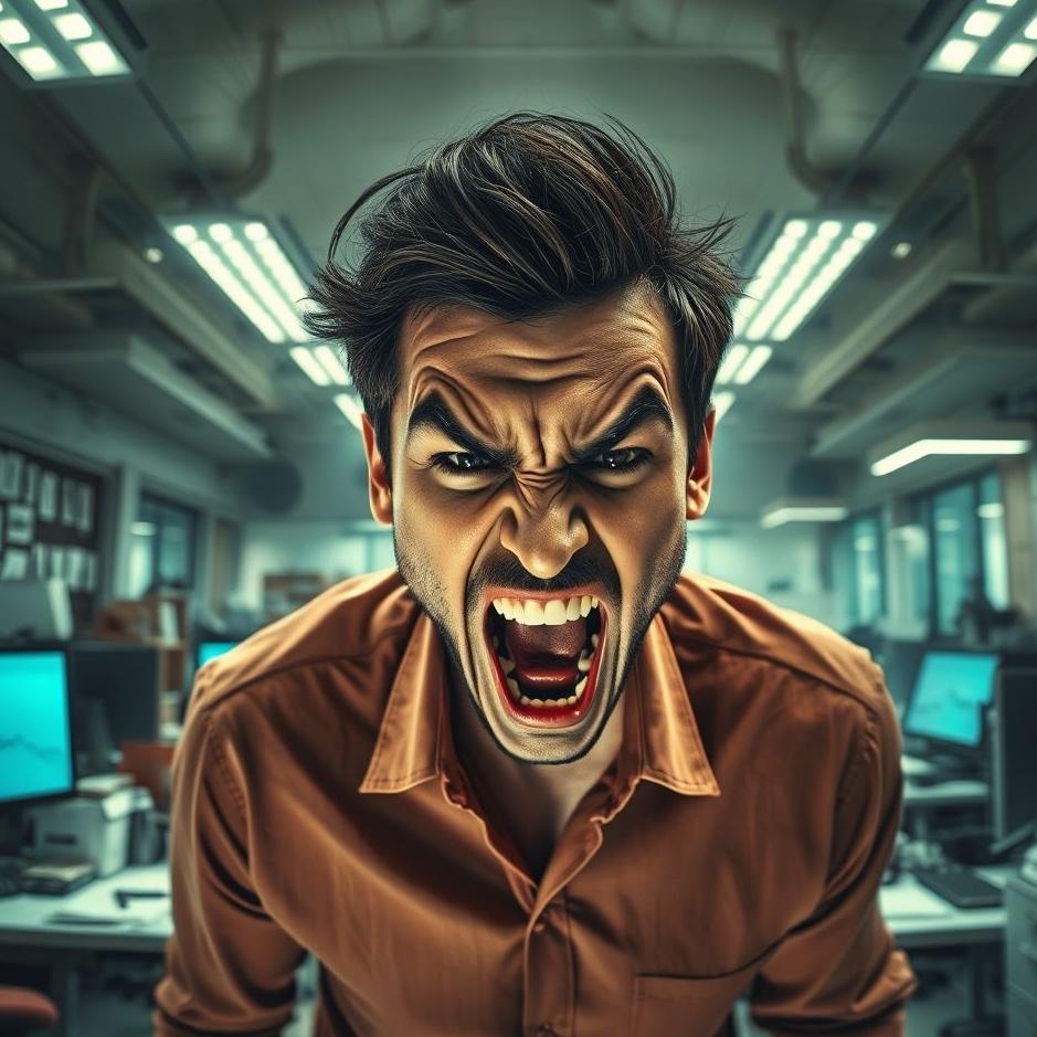 Dream : Shouting at work in a dream