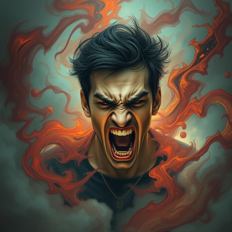 Dream : Shouting in anger in a dream