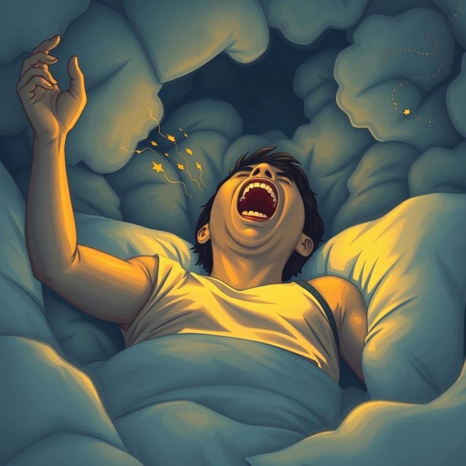 Dream : Shouting loudly in a dream