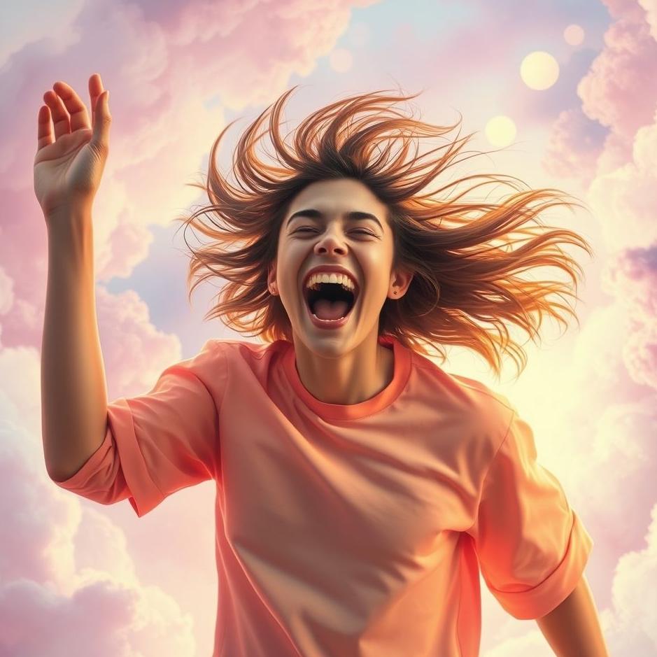 Dream : Shouting with joy in a dream