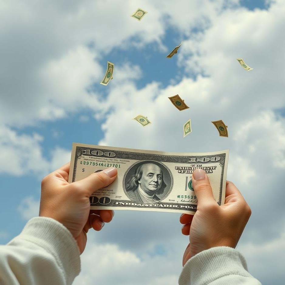 Dream : Showing money in a dream