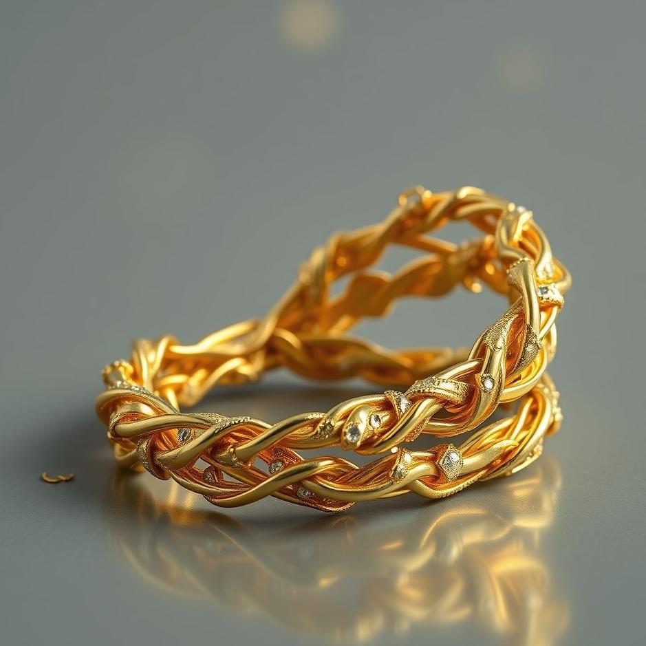 Dream : Shredding gold bracelet in the dream