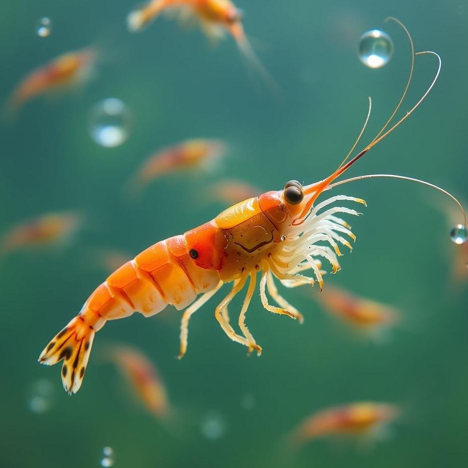 Dream : Shrimp collecting in a dream