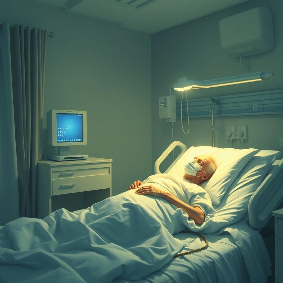 Dream : Sick and in hospital in a dream