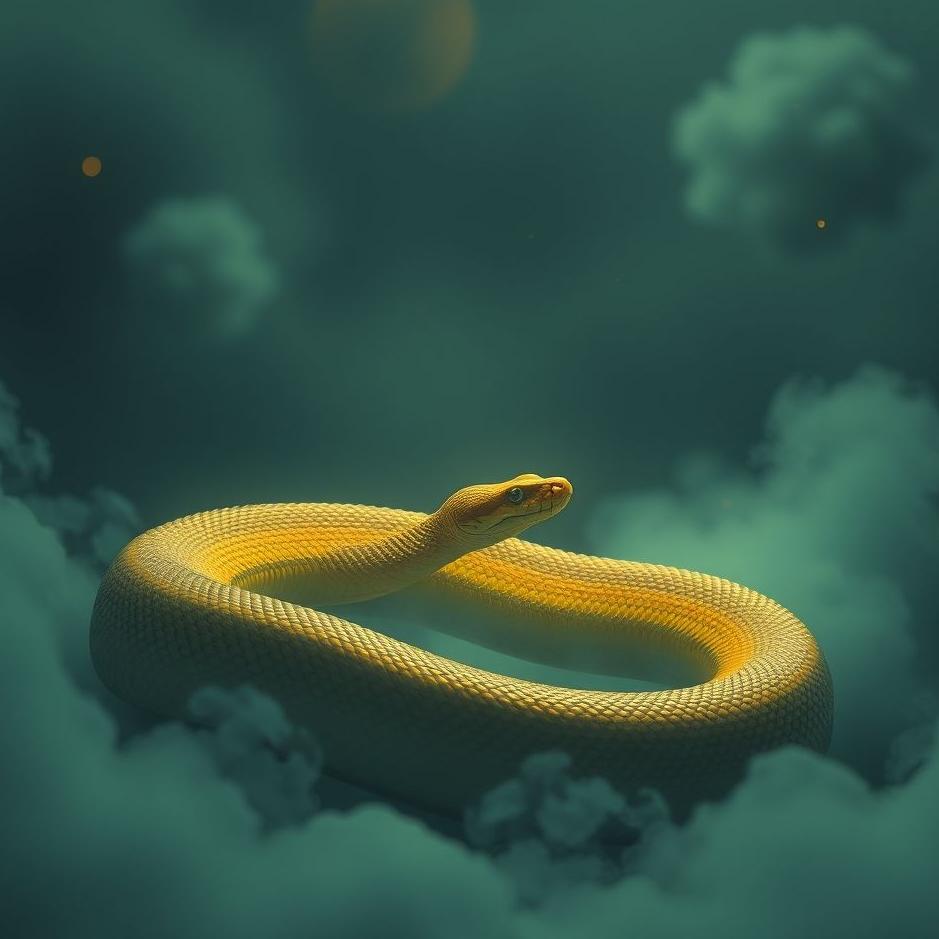 Dream : Silent snake in a dream