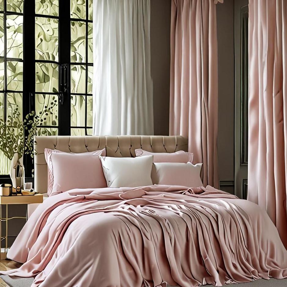 Dream : Silk bedspread in a dream