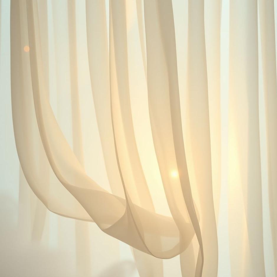 Dream : Silk curtain in a dream