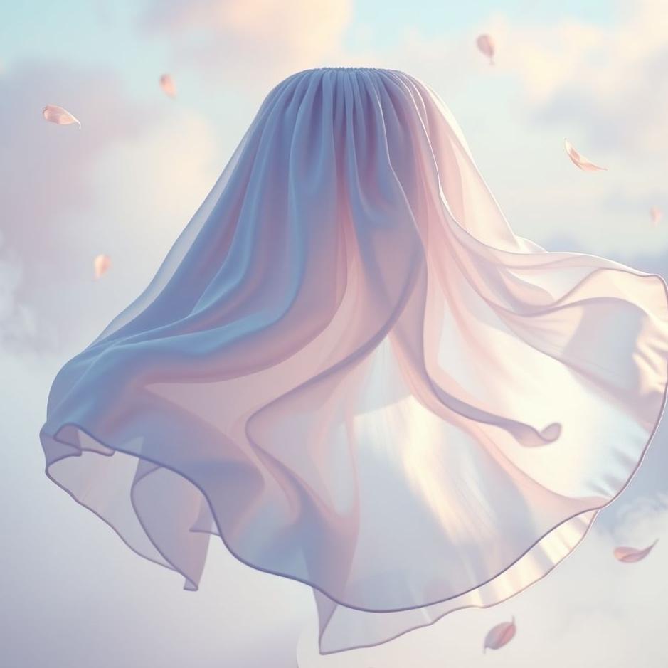 Dream : Silk skirt in a dream