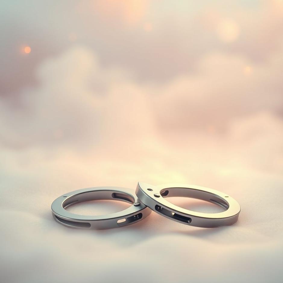 Dream : Silver handcuffs in a dream