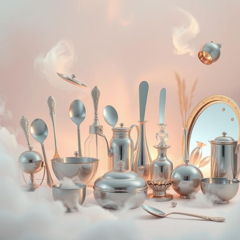 Dream : Silver household items in a dream