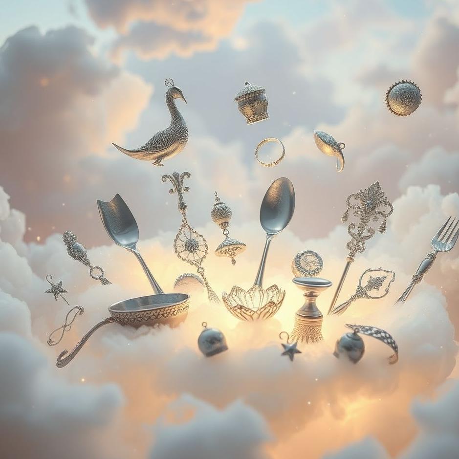 Dream : Silver items in a dream