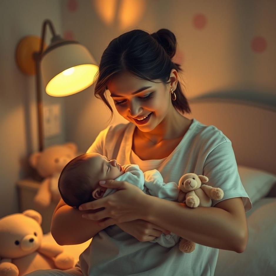 Dream : Singing a lullaby to a baby