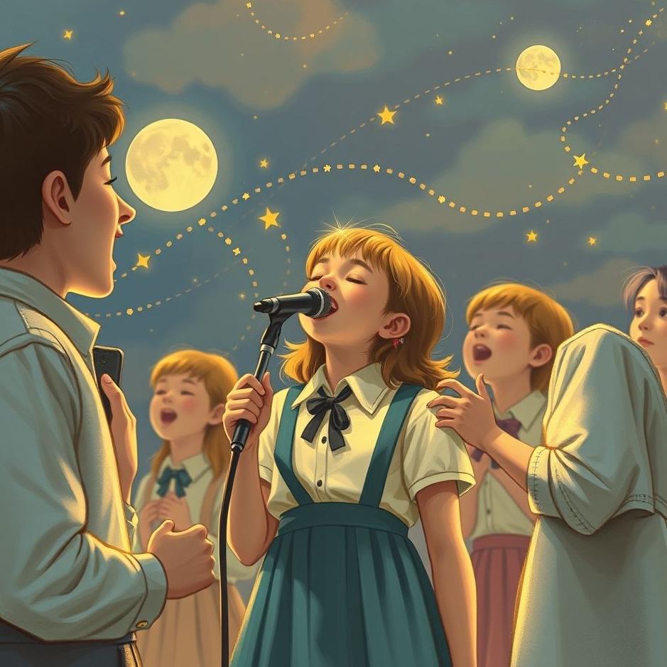 Dream : Singing at school in a dream