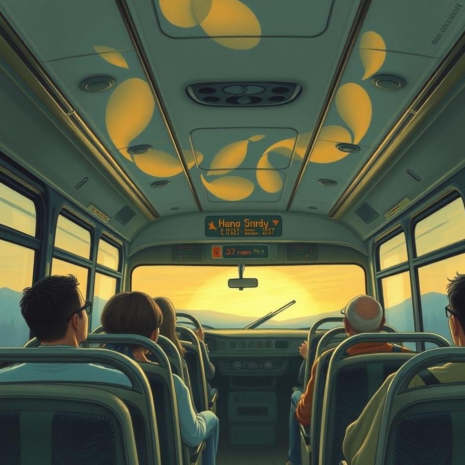 Dream : Singing on a bus in a dream